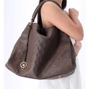 Louis Vuitton Artsy MM Monogram Empreinte Shoulder Bag